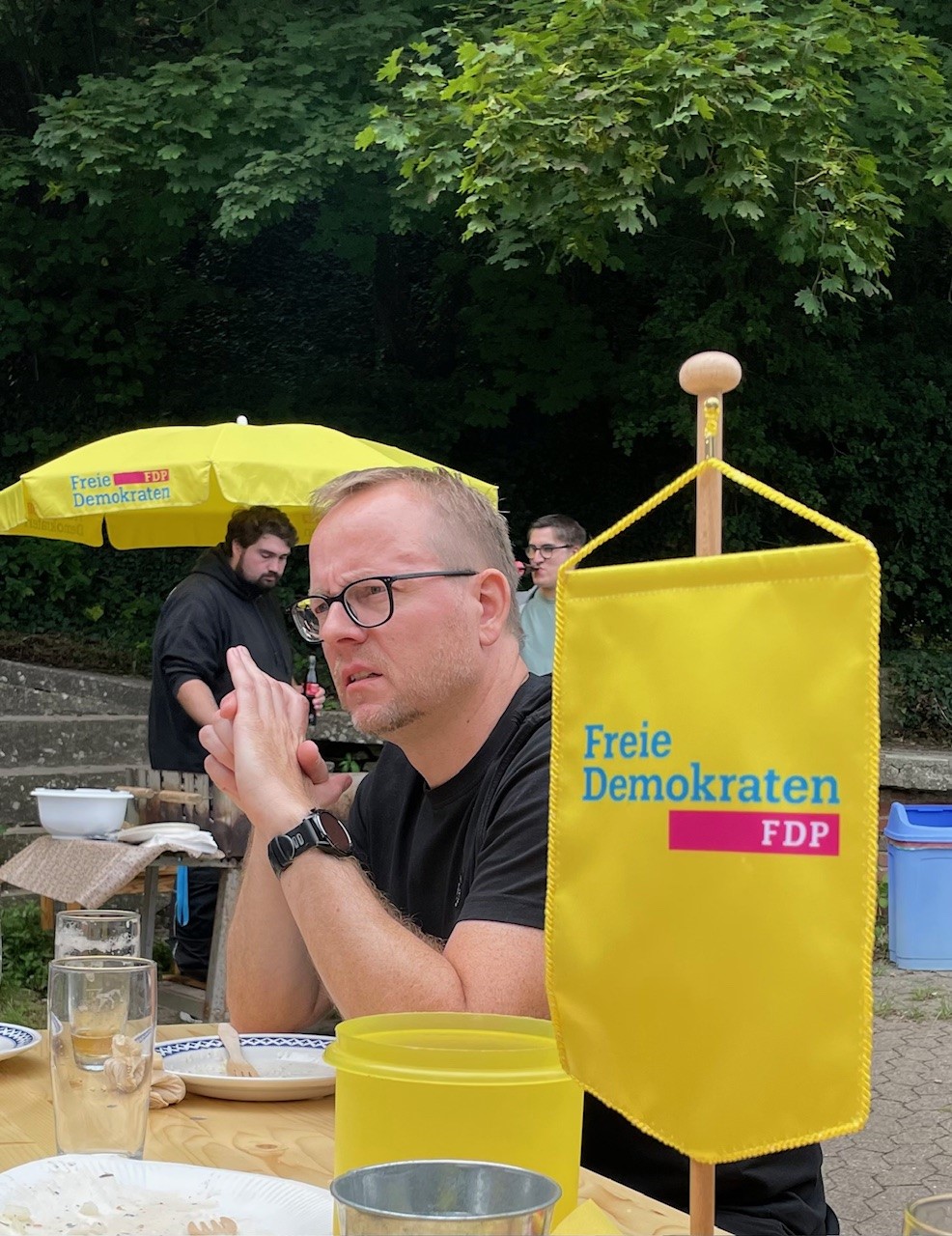 Politiker im Gespräch ....